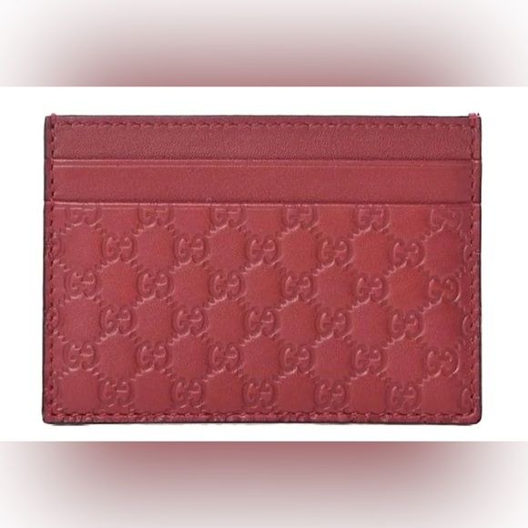 Gucci Microguccissima GG Card Holder